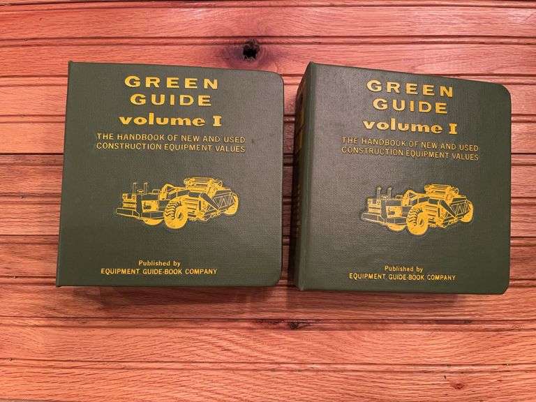 (2) Green Guid Vol. 1 Construction Equipment Values image
