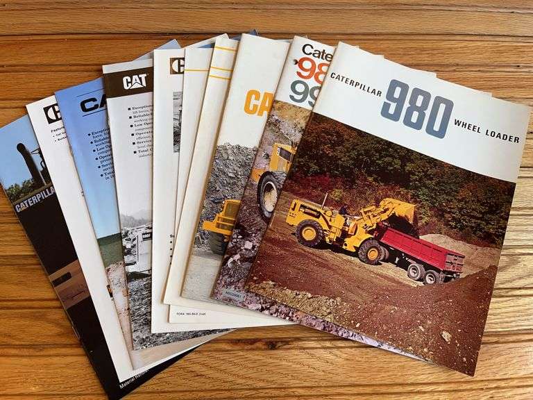 (10) Caterpillar Loader Sales Literature image