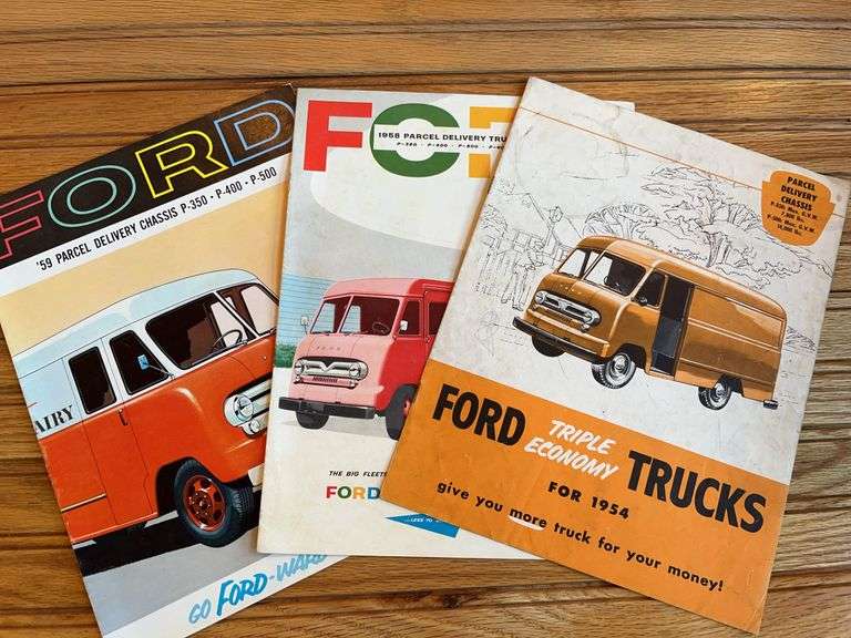 (3) Ford Truck Sales Literature image