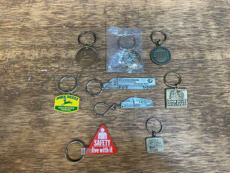 (9) John Deere Keychains image