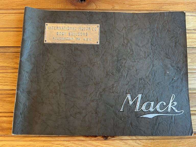 Mack International Motor Co. Body Builders Sales Literature image