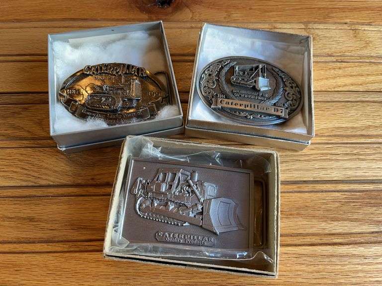 (3) Caterpillar Belt Buckles image