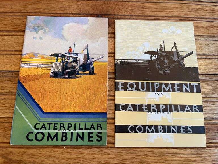 (2) Caterpillar Combine Sales Literature image