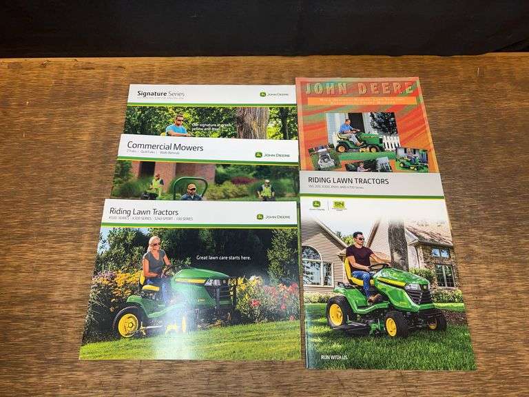 (5) John Deere L&G Sales Literature image