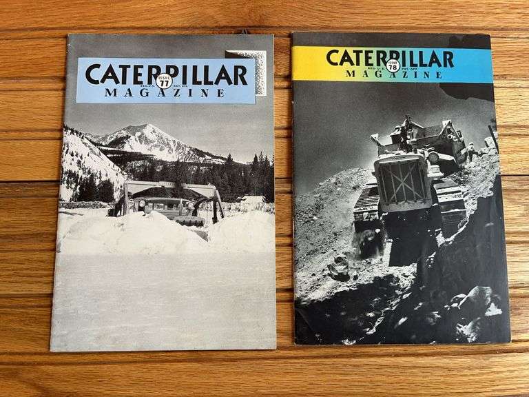 (2) Caterpillar Magazines image