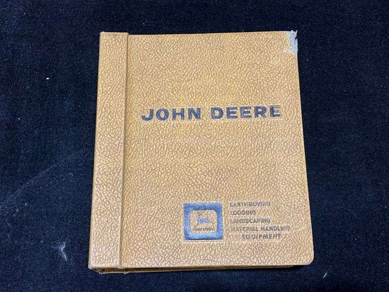 1970s John Deere Industrial Dealer Price Binder image