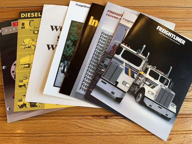 (8) Freightliner Truck Sales Literature image