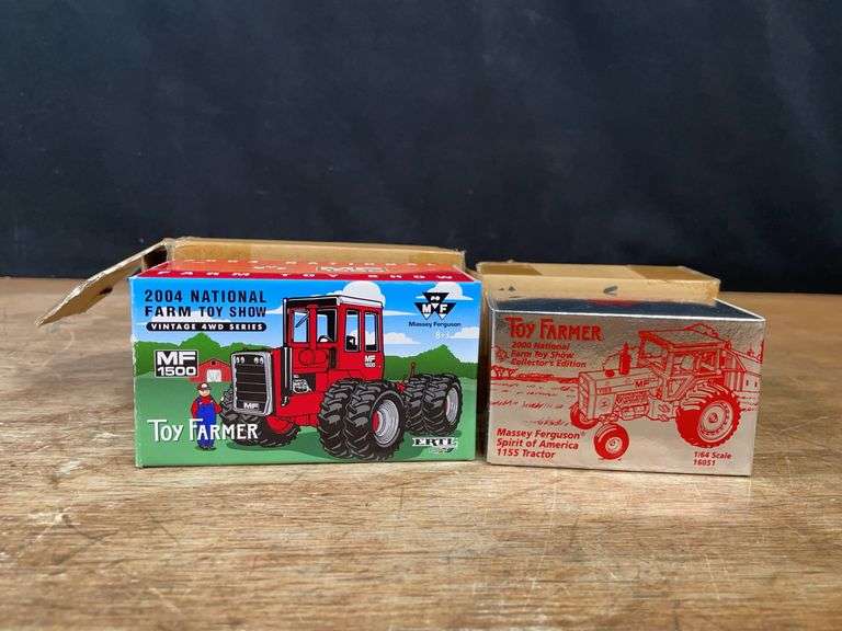 (2) 1/64 MF 1500 + 1155 NFTS NIB Ertl image