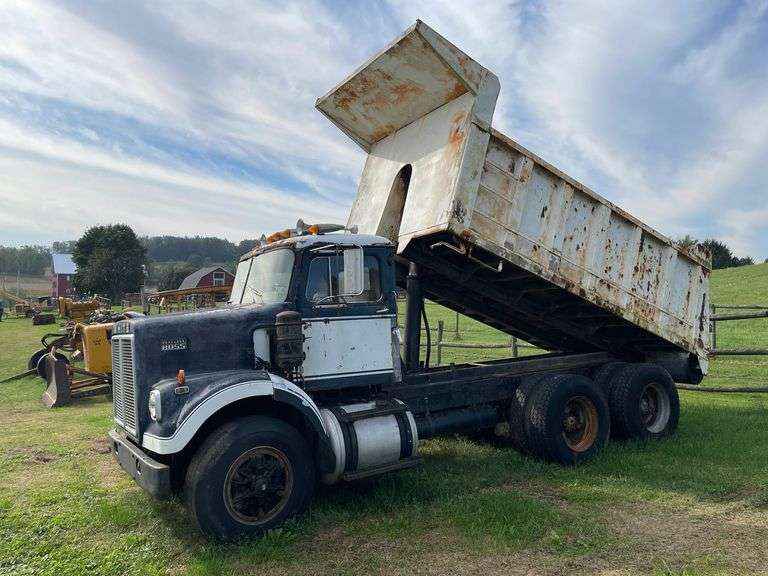 White Road Boss Dump Truck image