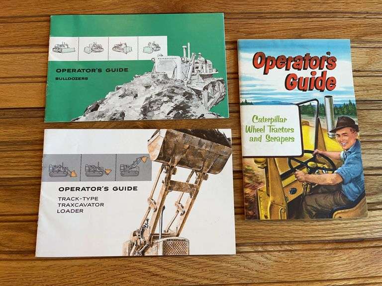 (3) Caterpillar Operator's Guides image