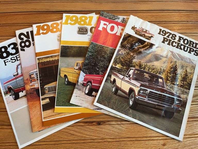 (6) Ford Truck Sales Literature image