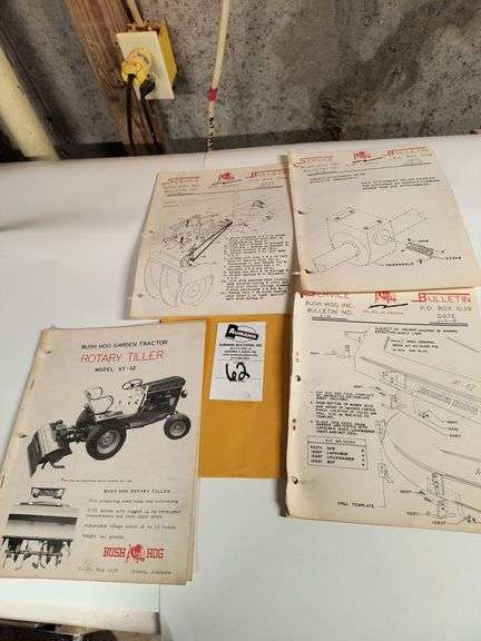 Bush Hog Equipment Service Bulletins & Literature image