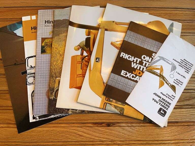 (8) John Deere Industrial Sales Literature image