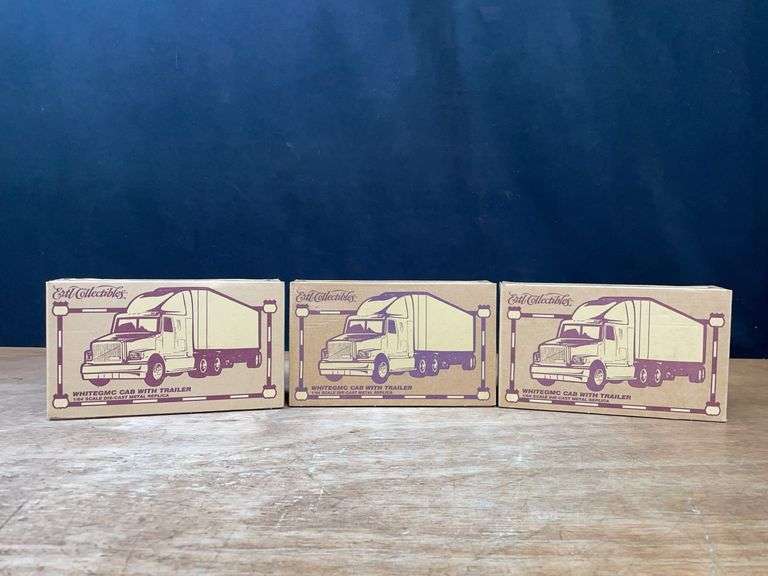 (3) 1/64 Corvette Semis NIB Ertl image