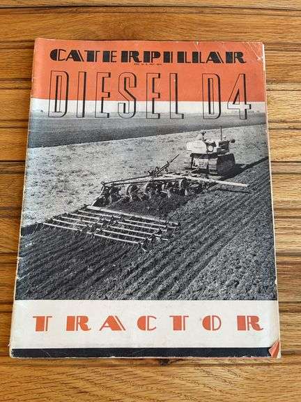 Caterpillar D4 Crawler Sales Literature image