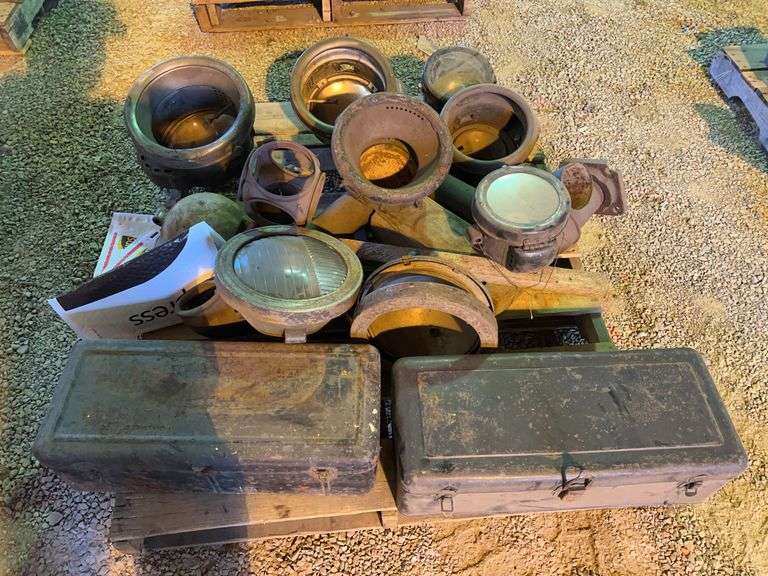 Large Headlights, Toolboxes, And Pipe image