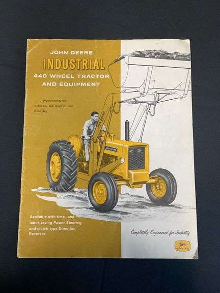 1959 John Deere 440 Industrial Sales Literature image