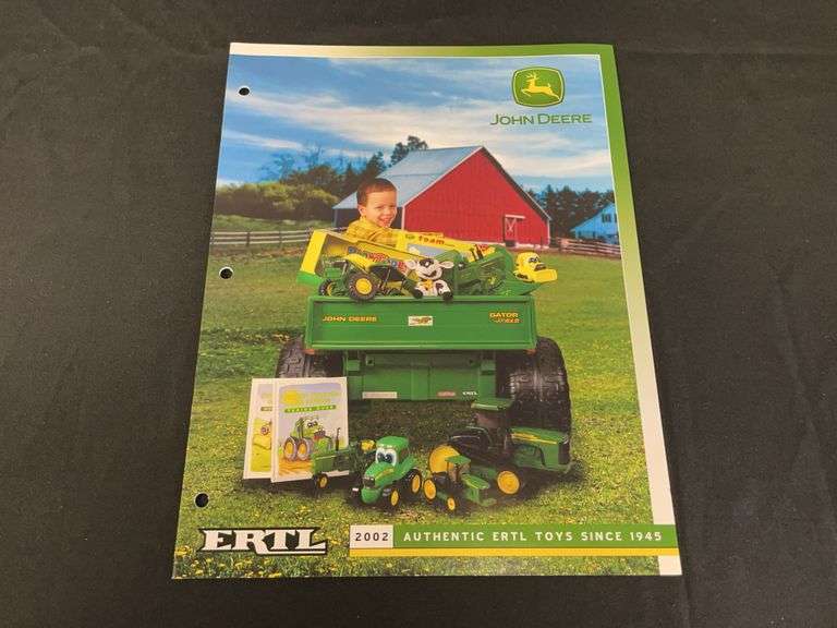 2002 John Deere Ertl Toy Catalog image