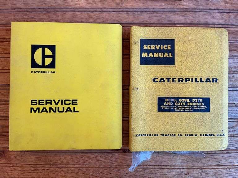 (2) Caterpillar Engine Service Manuals image