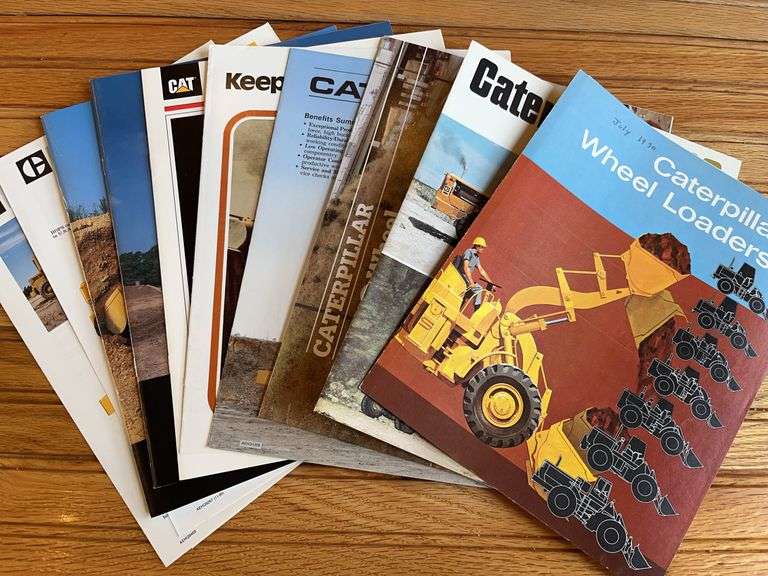 (10) Caterpillar Wheel Loader Sales Literature image