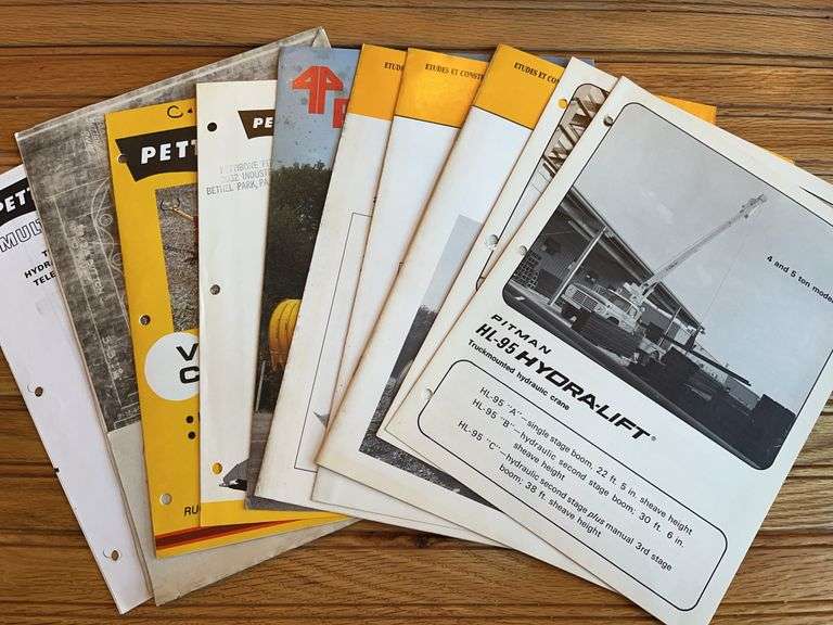 (10) Industrial Equipment Sales Literature image