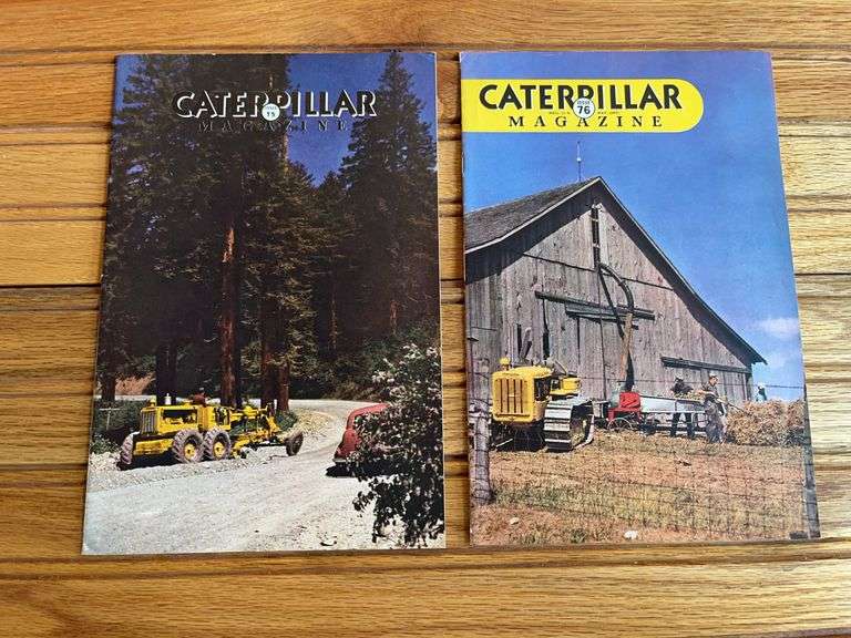 (2) Caterpillar Magazines image