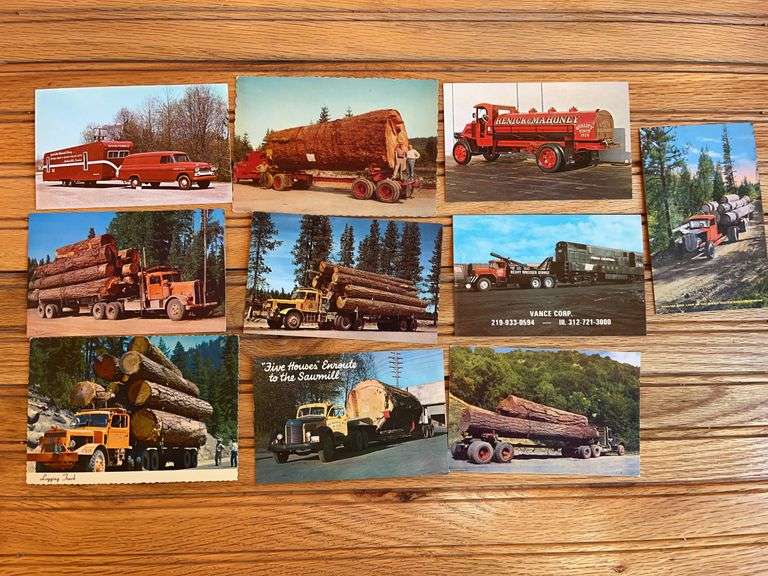 (10) Truck Postcards image