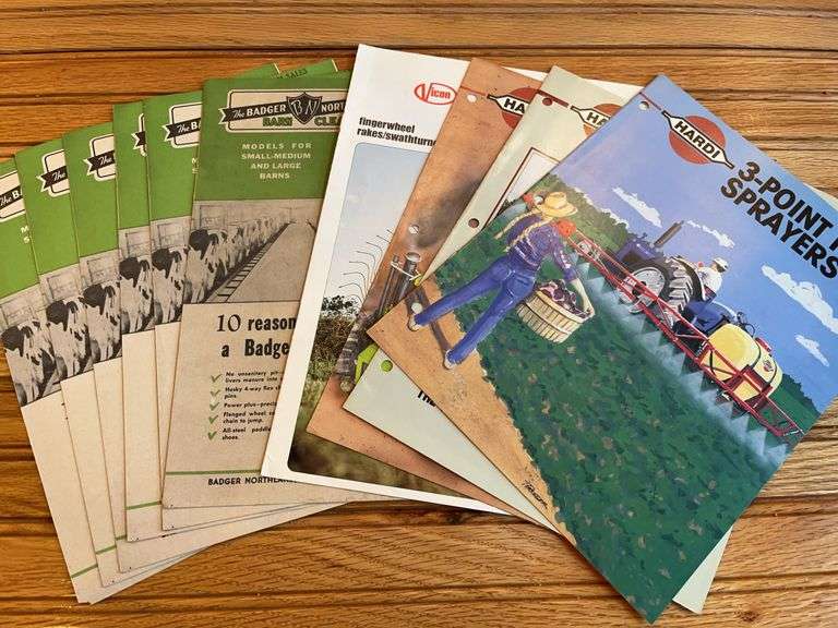 (10) Agricultural Equipment Sales Literature image