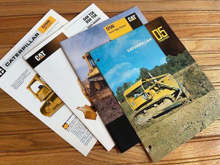 (4) Caterpillar Crawler Sales Literature image