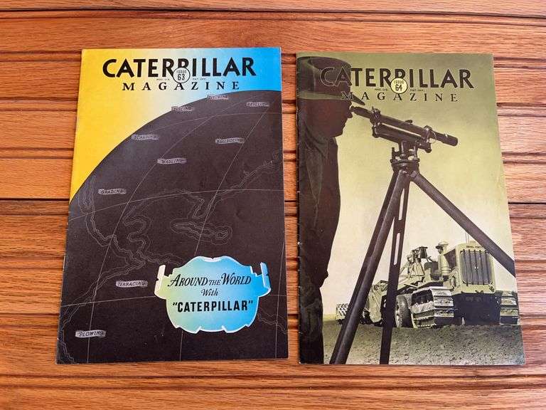 (2) Caterpillar Magazines image
