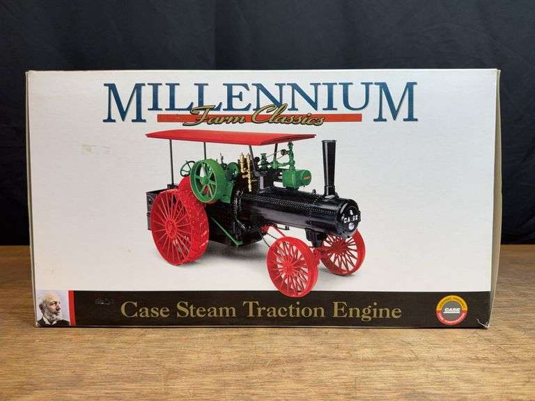 1/16 Case Steam Engine Millennium NIB Ertl image