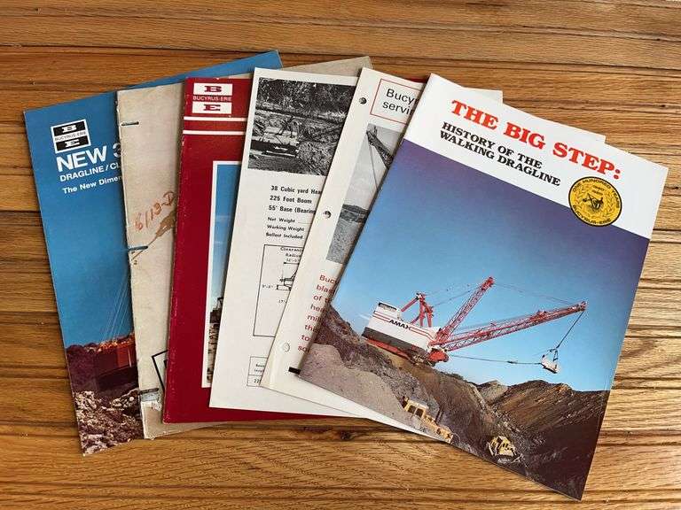 (6) Bucyrus-Erie Sales Literature image