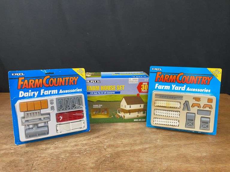 (3) 1/64 Farm Country Sets Ertl image