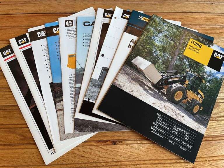 (10) Caterpillar Integrated Toolcarrier Sales Literature image