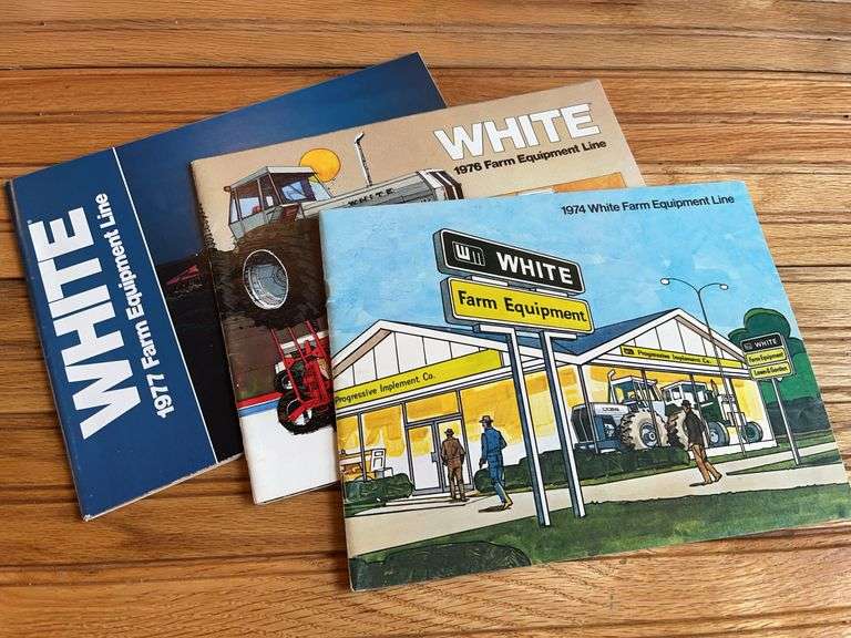 (3) White Farm Equipment Full Line Catalogs image