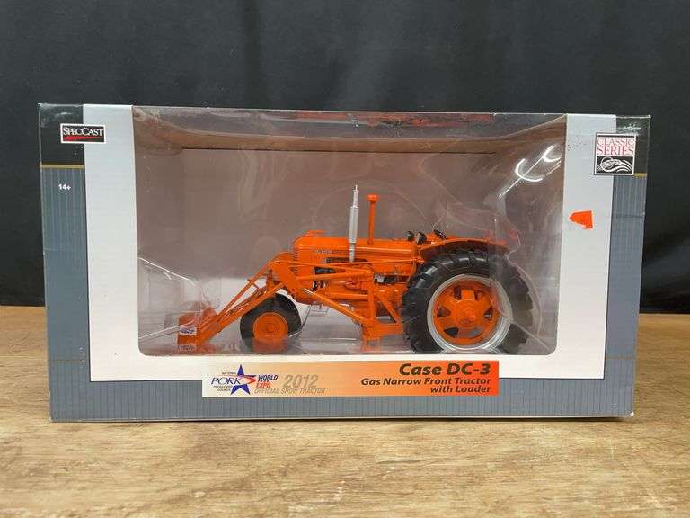 1/16 Case DC-3 w/Loader 2012 Pork Expo NIB SC image