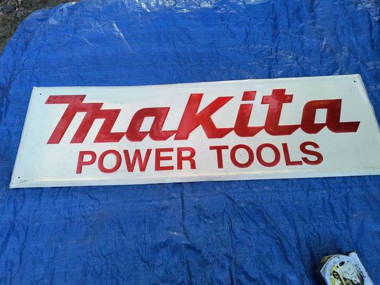 Makita Power Tools SST Embossed Sign image