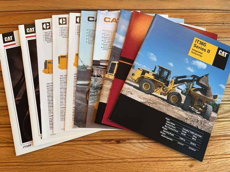 (10) Caterpillar Integrated Toolcarrier Sales Literature image