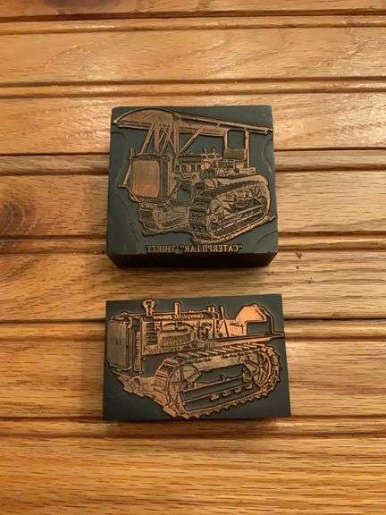 (2) Caterpillar Crawler Ink Blocks image