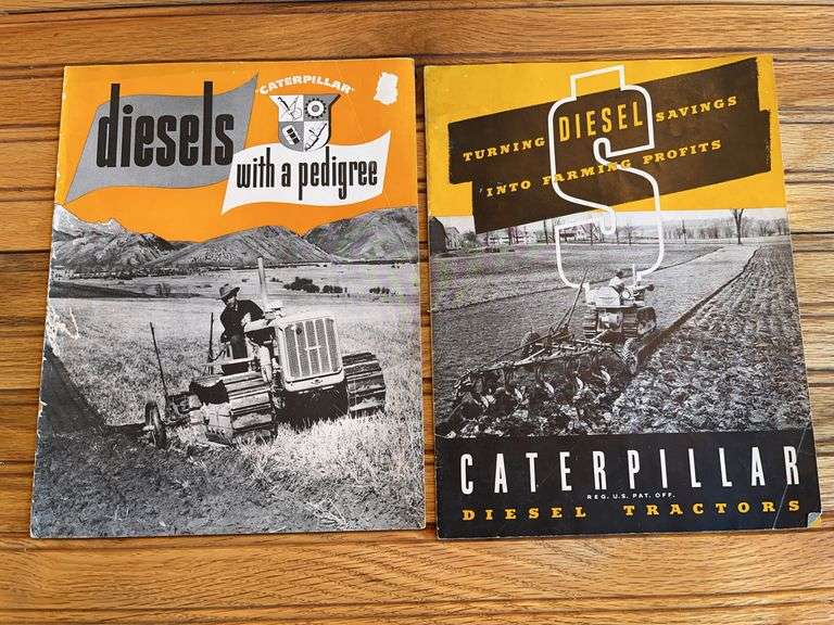 (2) Caterpillar Sales Literature image