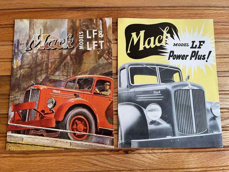 (2) Mack Truck Sales Literature image