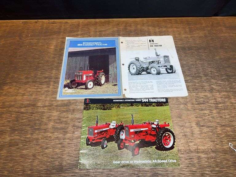 (3) IH Tractor Sales Literature image