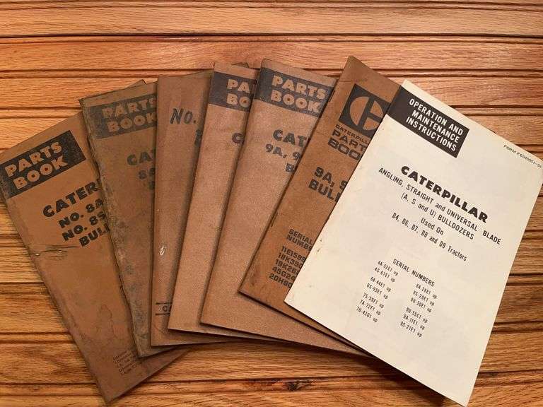 (7) Caterpillar Bulldozer Manuals image