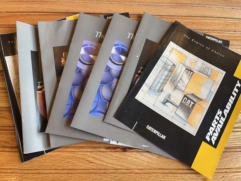 (8) Caterpillar Engine Sales Literature image