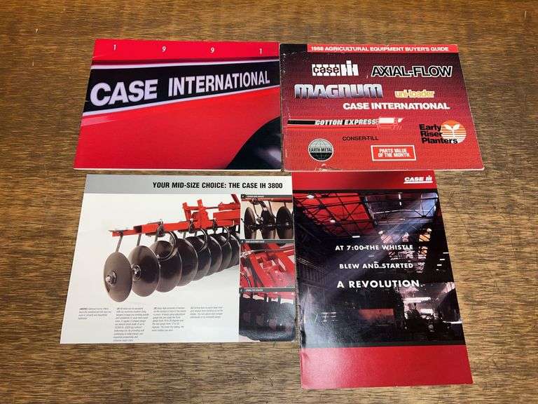 (4) Case-IH Sales Literature image
