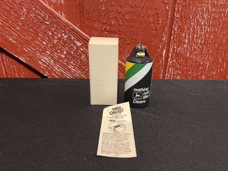 John Deere Table Lighter NIB image