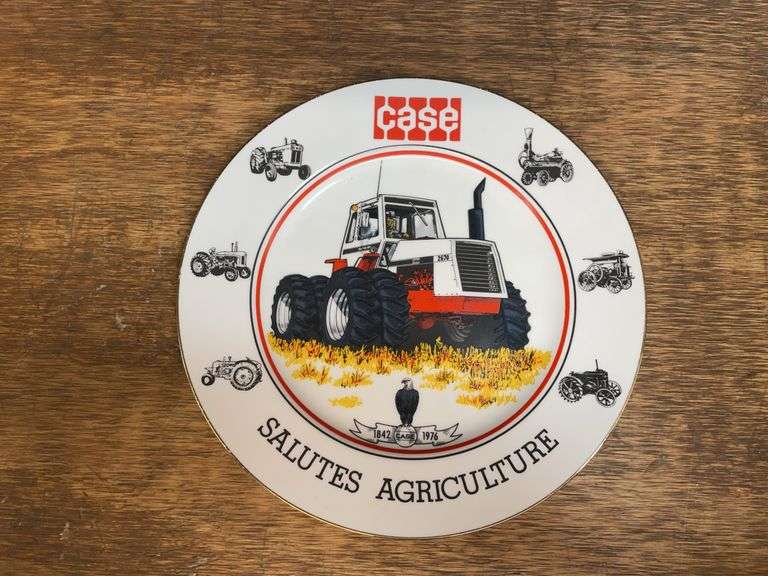 1976 Case Salutes Agriculture Plate image