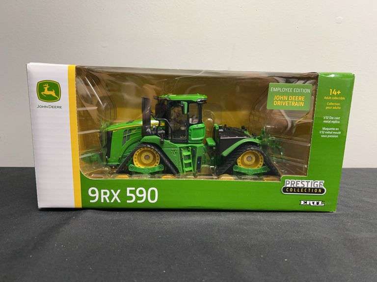 1/32 John Deere 9RX 590 Prestige Employee Edition NIB Ertl image