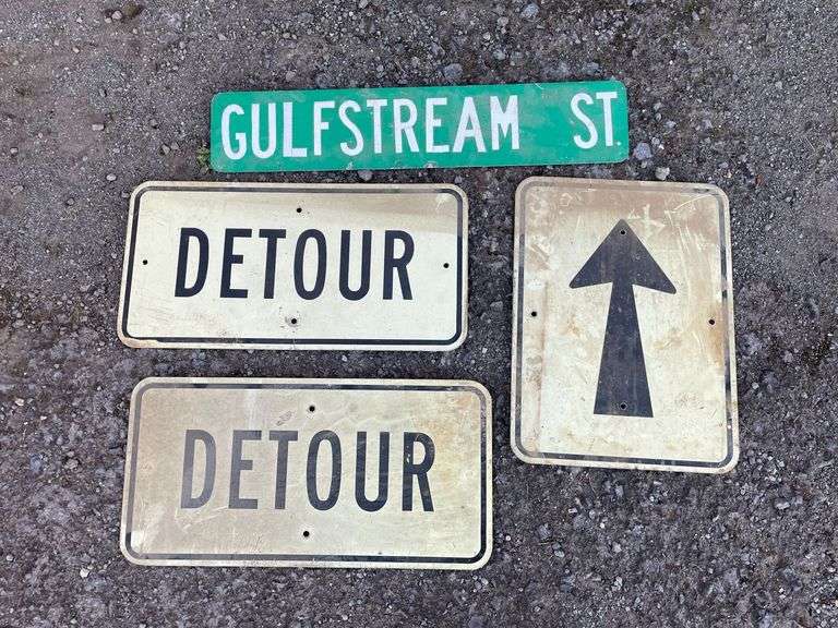(4) Street Signs image