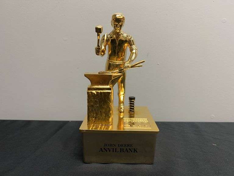 John Deere Anvil Bank Gold 1994 New Orleans NIB image